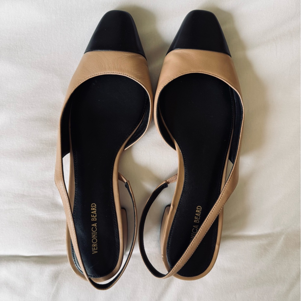 Veronica Beard Slingback Flats
